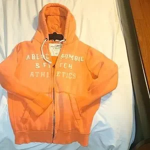 Abercrombie and Fitch フード付きジャケット M Mens Abercrombie & Fitch Lightweight Puffer Jacket Coat Size